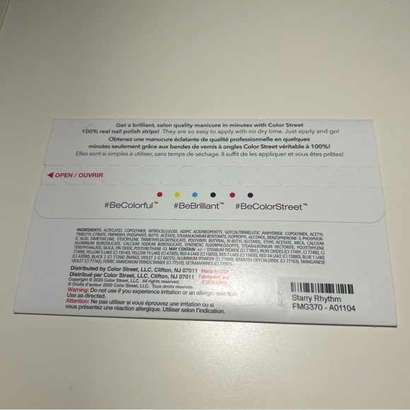 Color Street Starry Rhythm Nail Strips - Picture 4 of 5